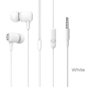 borofone-bm43-remy-universal-earphones-with-mic-white