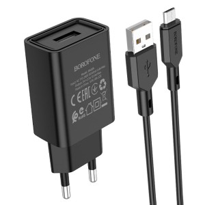 borofone-ba68a-glacier-single-port-wall-charger-eu-set-usba-musb-black