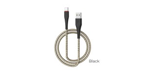 borofone-bx25-powerful-charging-data-cable-for-usb-c-black
